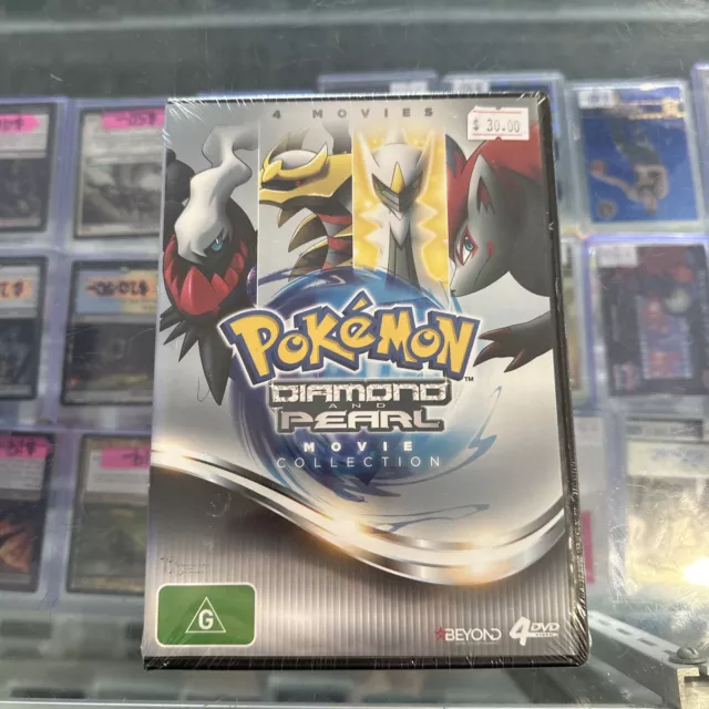 Pokémon Diamond And Pearl Movie Collection - 4 Movies - Brand New Sealed