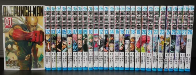 One Punch Man Comic Manga vol.1-29 Book set Anime Yusuke Murata