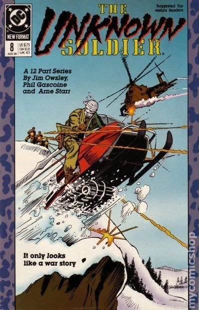 Unknown Soldier #8 VF/NM 9.0 1989 Stock Image