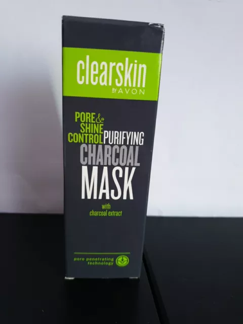 Avon Clearskin Tiefenreinigende Aktivkohle-Gesichtsmaske Maske 75 ml