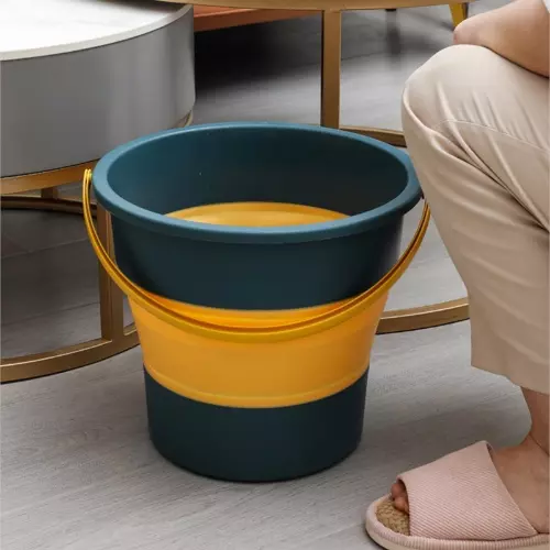 4.6-16.8L Portable Foldable Bucket Basin Tourism Outdoor Cleaning Bucket Fishing