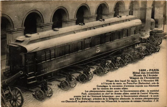 CPA AK Militaire - Paris - Musée de l'Armée - Wagon de l'Armistice (696037)