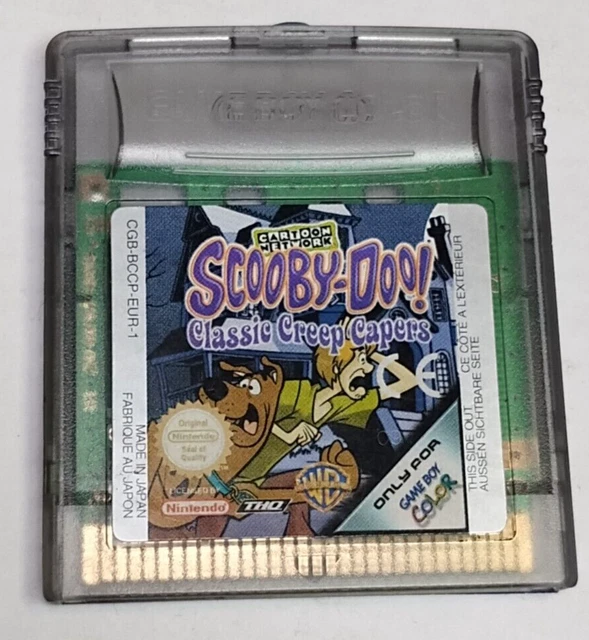 SCOOBYDOO! CLASSIC CREEP CAPERS [GENUINE] Nintendo Game Boy Color