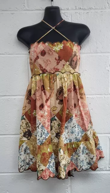 Asos Floral Mix Cotton Dress BNWT Size 8. PT