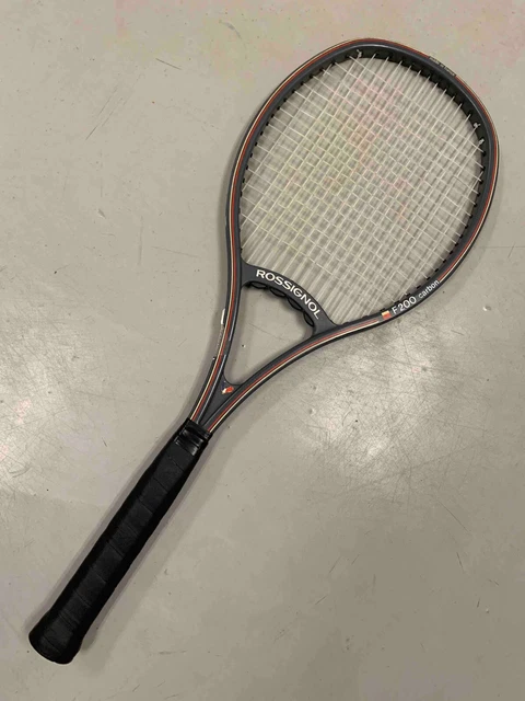 Raquette de tennis Rossignol F300 carbone 4 1/2 belle vintage - Made in France