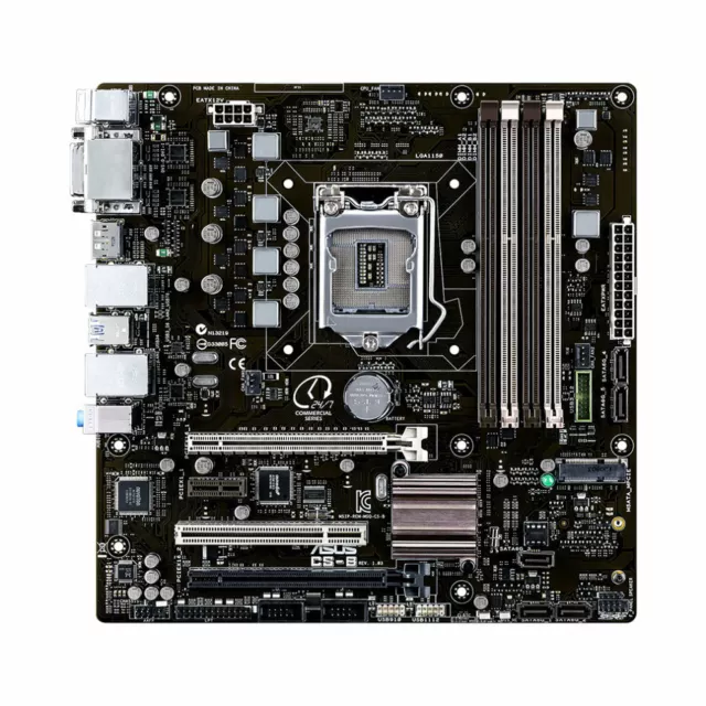 ASUS CS-B Q87 Chipset ATX  Motherboard LGA 1150 DDR3 I/O SHIELD INCLUDED