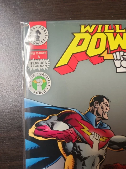 WILL TO POWER #8 (1994) DARK HORSE COMICS Bagged Boarded 4