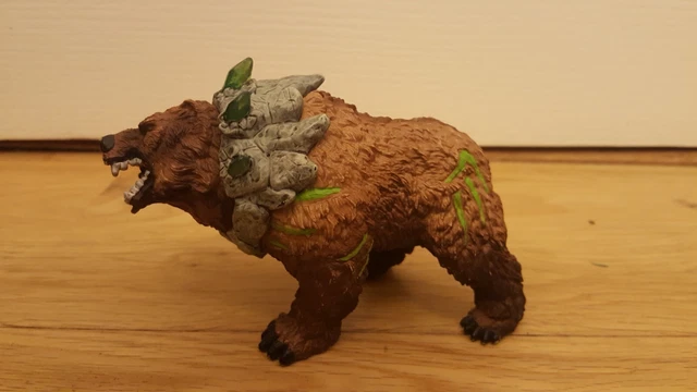 SCHLEICH ELDRADOR CREATURES Stone Cave Bear 42454 Beast Rare Action ...