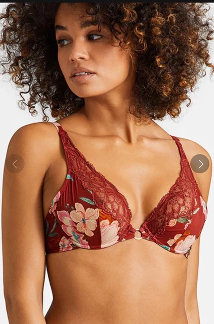 Soutien-gorge Triangle Aubade 'Cœurs Enlacés' - Taille 95B (FR) / 80 EU / 36 US - Neuf Avec étiquettes