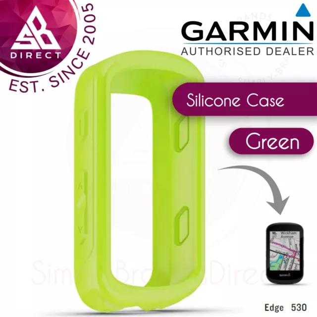 Garmin Protective Silicone Case Cover│For Edge 530 GPS Bike Computer│Green
