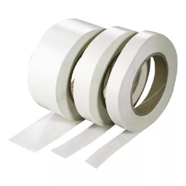 Double Sided Clear Sticky Tape Roll Strong 50M Permanent Self Adhesive Selotape