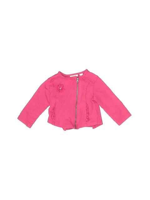First Impressions Girls Pink Jacket 6-9 Months