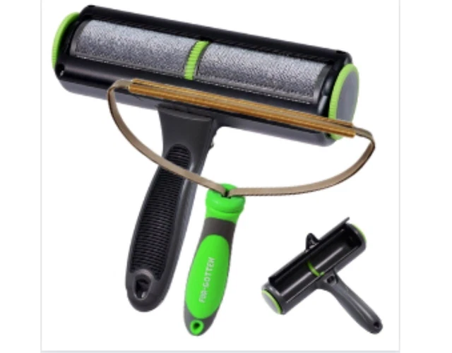 PET HAIR REMOVER Reusable Dog Cat Fur Rollers FUR-GOTTEN