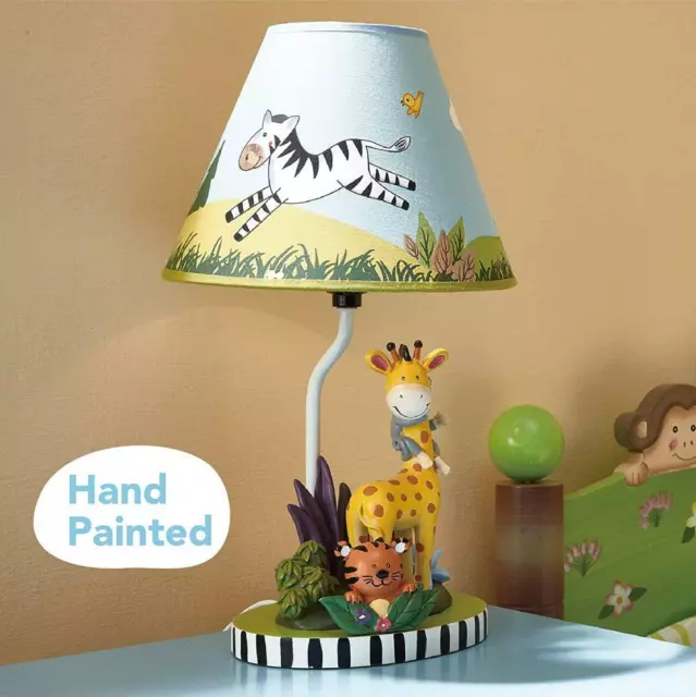 Fantasy Fields - Sunny Safari Animals Thematic Kids Table Lamp |... 3