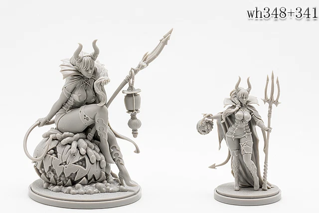 NEUF Summer Goth 50 Mm (base) Résine Kingdom Death Non Assemblé WH467 - Foto 3