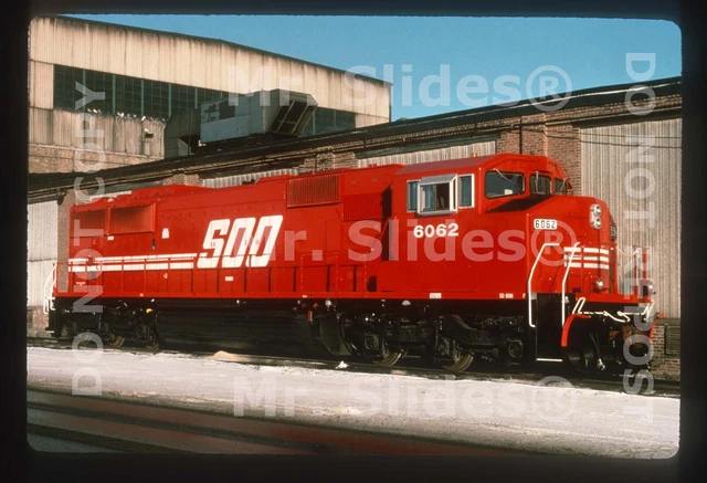 Duplicate Slide SOO Line  New SD60M 6062