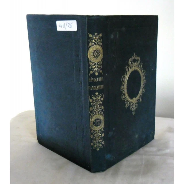 Livre Ancien RARE - Histoire De L'Angleterre Par James A. Froude - Volume 9 (1870) - Reliure Cuir Originale