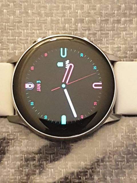 SAMSUNG Galaxy Watch Active Grey Smart Watch Fitness Tracker HRM GPS SM-R500**