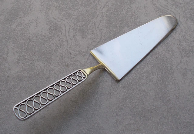Pelle à tarte ANTIKO, pelle à pâtisserie, argent véritable 800 avec rose d'Hildesheim - France