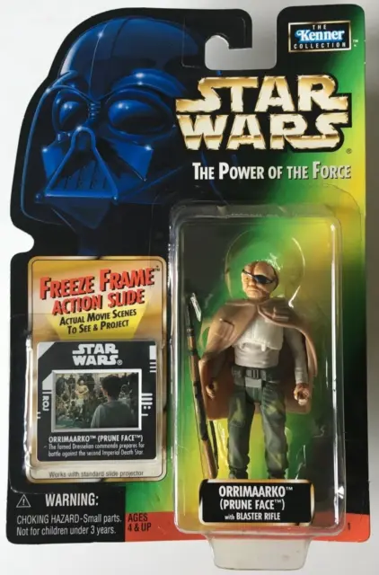 Star Wars # Power Of The Force # Orrimaarko Prune # Freeze Frame # Moc Ovp Neu