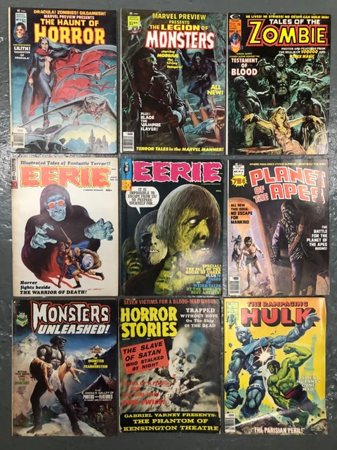 LOT9 MARVEL PREVIEW 8 BLADE 12 LILITH Monsters Unleashed 2 BORIS EERIE 10 20