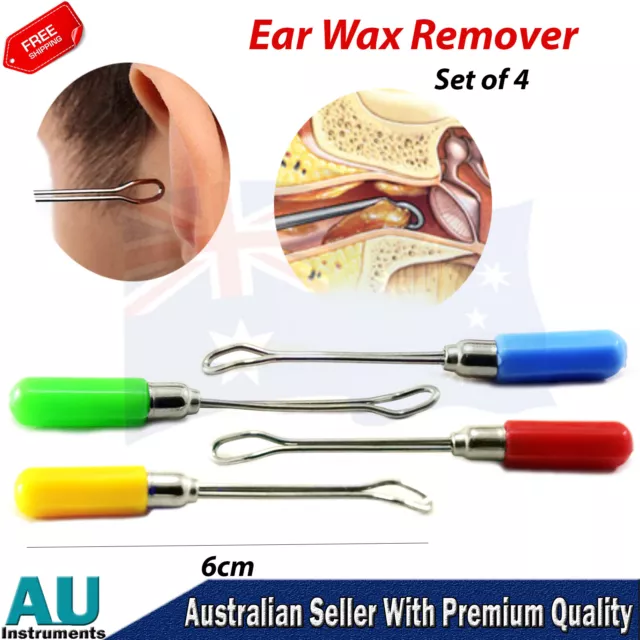 Ear Wax Removal Ear Cleaning Tools Ear Loop Billeau Ear Pick Remover  Curettes CE