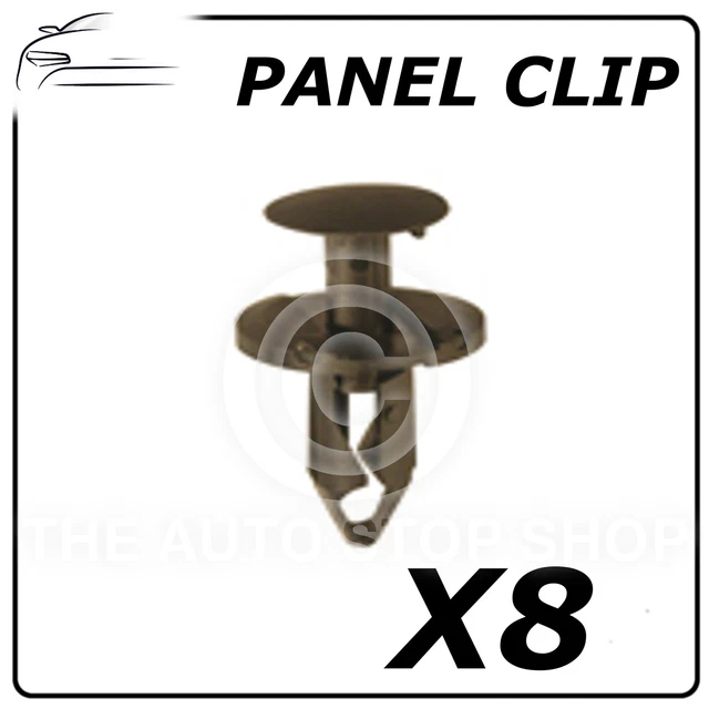 Clips De Fixation Auto - Lot De 50 Pièces - Acier Au Manganèse 65 - Pour Panneaux De Tableau De Bord, Console Centrale