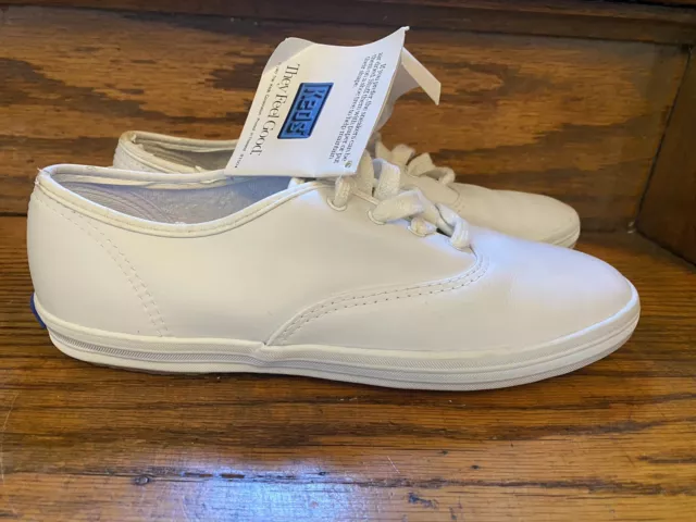 Keds Champion White Canvas Shoes Women's Size 6.5 Classics WF34000 New
