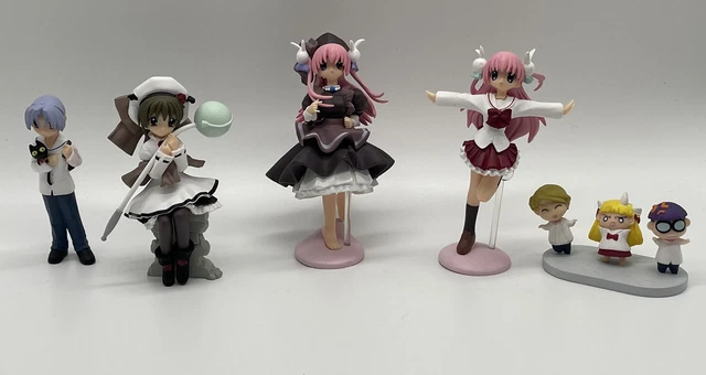 Pita-Ten Misha, Shia, Kotarou, Takashi & Koboshi & Hiroshi BANDAI Anime Figures