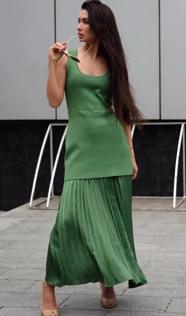 zara pleated knit combination dress Zara | Dresses | Zara Pleated Knit Dress