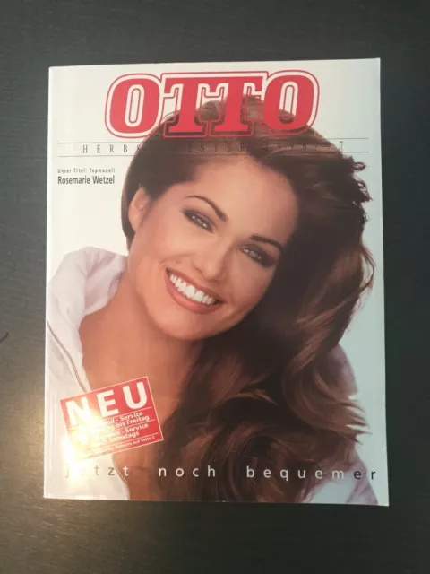 Otto Katalog Herbst/Winter 1996 Topmodell Rosemarie Wetzel