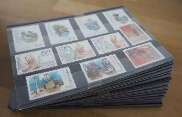 1982 Portugal; 15 komplette Jahrgänge ohne Blocks, postfrisch/MNH, ME 909,-