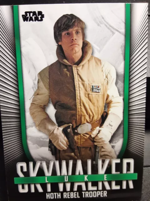 2019 TOPPS Star Wars Skywalker Saga INSERT CARD Iconic Luke Hoth Rebel Trooper