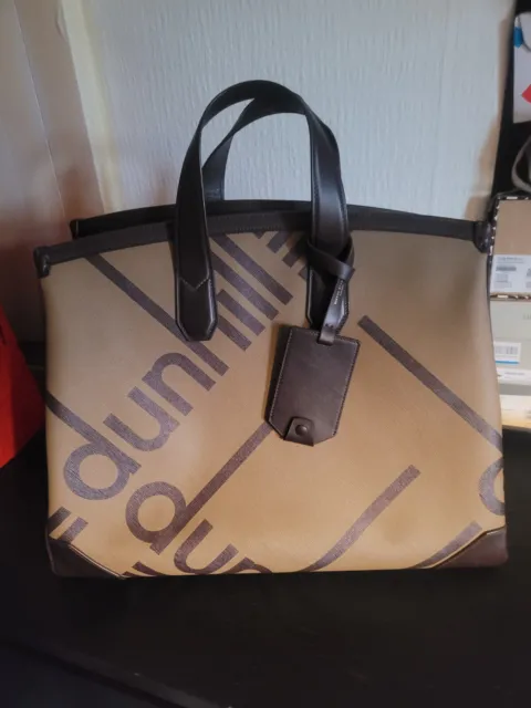 Dunhill Luggage Canvas Weekender Bag Bnwt Rrp £1795