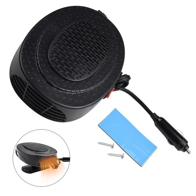 GOZAR Riscaldatore Auto 12V/24V 300W - Doppio Foro, Ventilatore Sbrinatore Per Vetri, Demister Per Camion E Autovetture - Foto 5