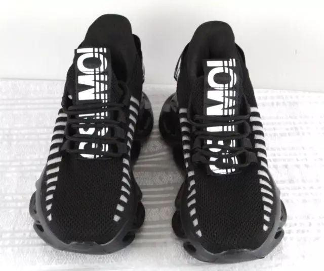 Kids Slip on Sneakers Ultra Lightweight Size 4 Color Black NWOB
