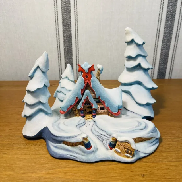 WDCC Peter and the Wolf  “Nestled in the Snow" Enchanted Places W/Box & Cert