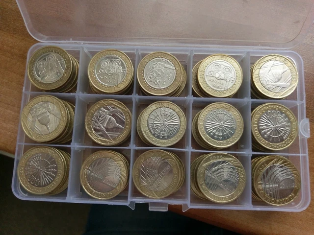 Due (£2) Monete Royal Mint Caccia Monete Britanniche - Sconto Per 5 O Più Acquisti
