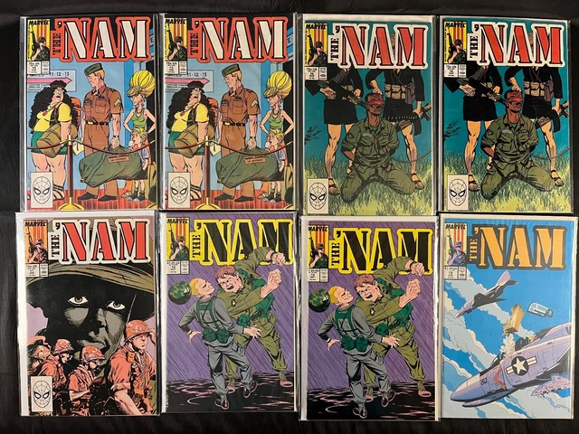 Lot of The'Nam (50 comics) between #1-#78 Marvel Comics 1986-1996 VF 3