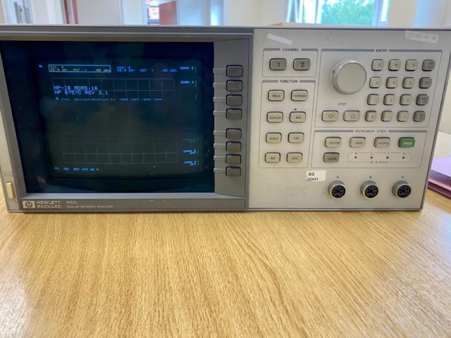 Hp Agilent Keysight 8757C Scalar Network Analyzer