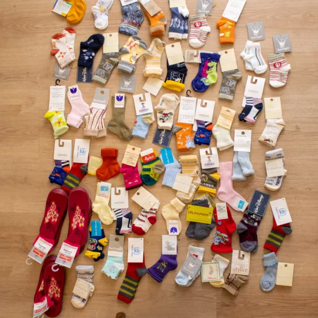 59 pares de calcetines para niños paquete medias colección 19/20, 15/18, 17/18 - NUEVO