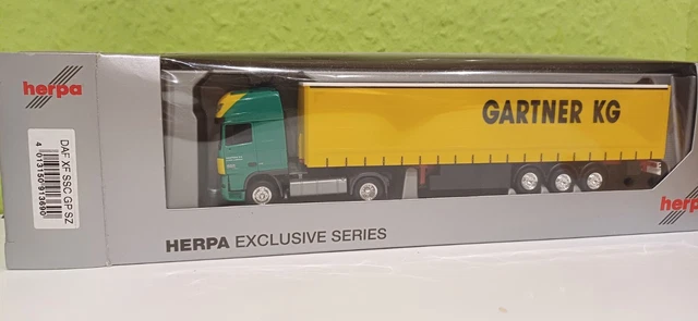 1:87 EM1295 HERPA DAF XF 2 assi ZM kit di montaggio bianco EUR 6,80 - IT