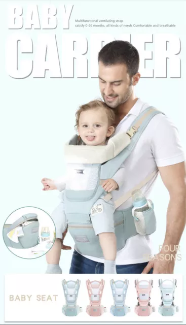 Baby Carrier Ergonomic Infant Carrier with Hip Seat Kangaroo(type A)