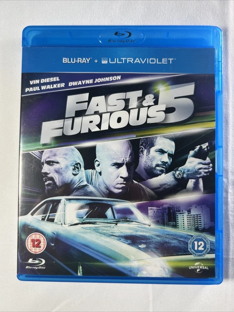 FAST AND FURIOUS Five - Rio Heist (Blu-ray, 2013) £2.55 - PicClick UK