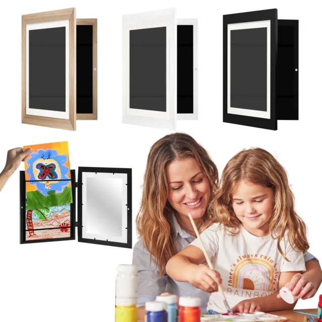 Art Picture Frame-Hinged Frame,Front Opening Display-Acrylic A4 Picture Frame AU