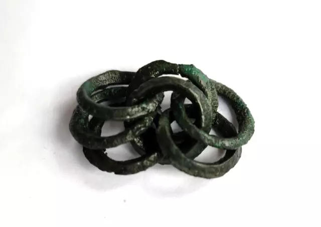circa.1000 B.C British Bronze Age Celtic Ae Bronze Ring Money - Proto Currency