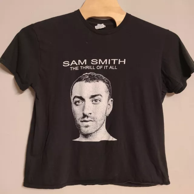 Sam Smith THE THRILL OF IT ALL Concert Tour 2018 Shirt Tshirt Men's Size XL