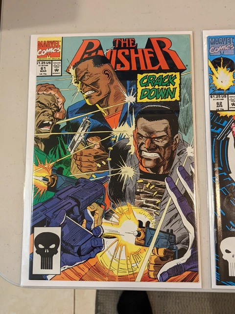 Punisher #61 #62 #63 Lot Of 3 Marvel Comics NM 2