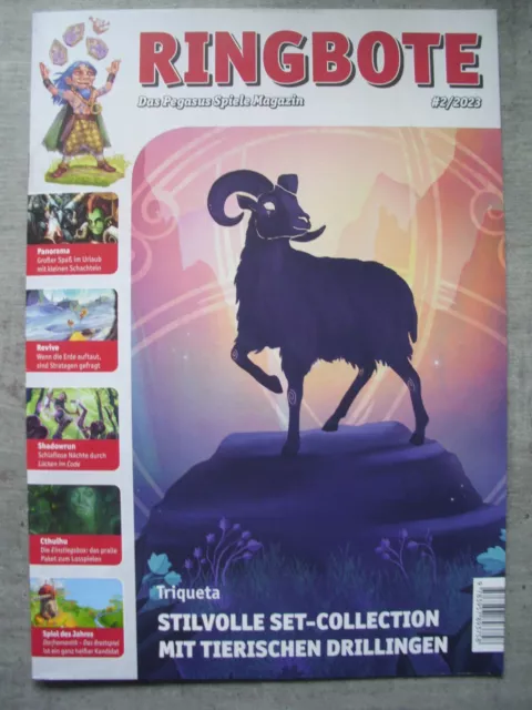 Ringbote - Das Pegasus Spiele-Magazin #2/2023 Triqueta Revive Cthulhu