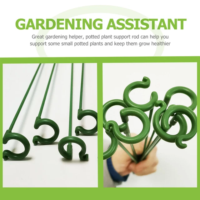 40 Pcs Plastic Flower Support Fixed Flower Holder Potted Plants Climb 2